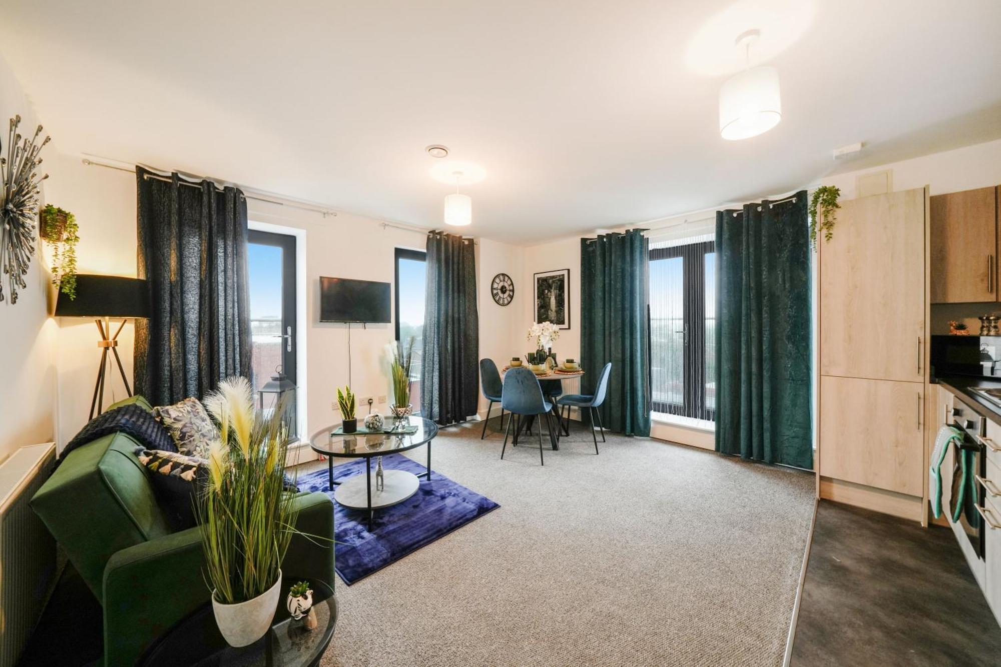 Modern Apartments With Free Parking Near Heathrow コルンブルック エクステリア 写真