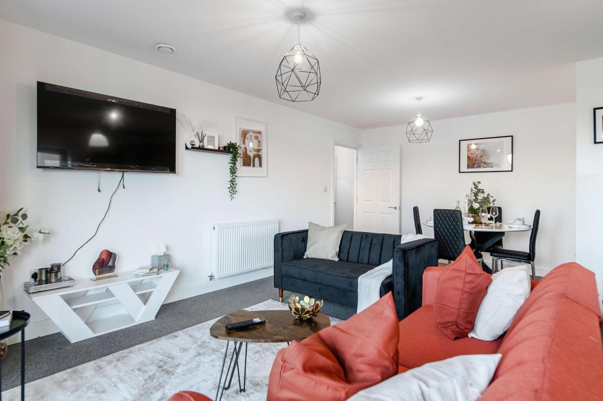 Modern Apartments With Free Parking Near Heathrow コルンブルック エクステリア 写真